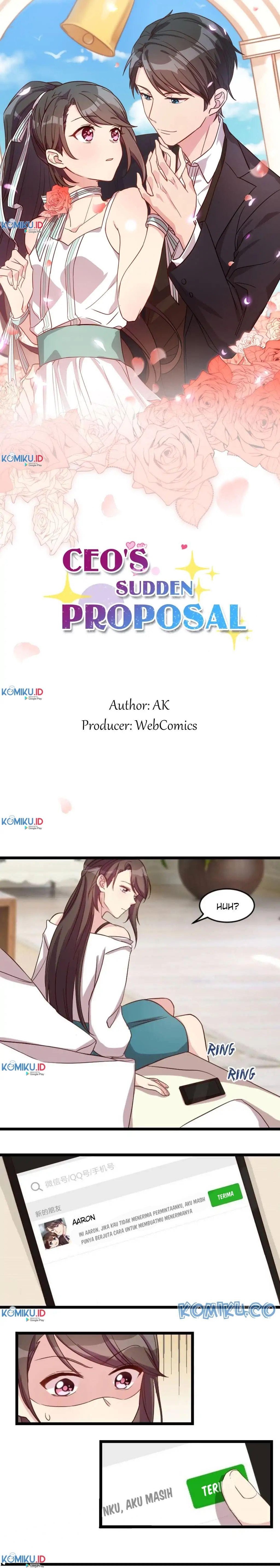 CEO’s Sudden Proposal Chapter 35 Gambar 1